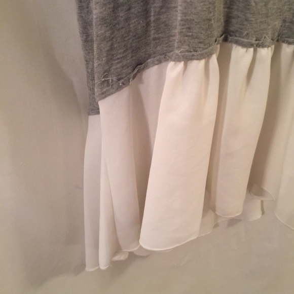 Uptown Vibe Heather Gray Hi Lo T-Shirt Top - Picture 2 of 8